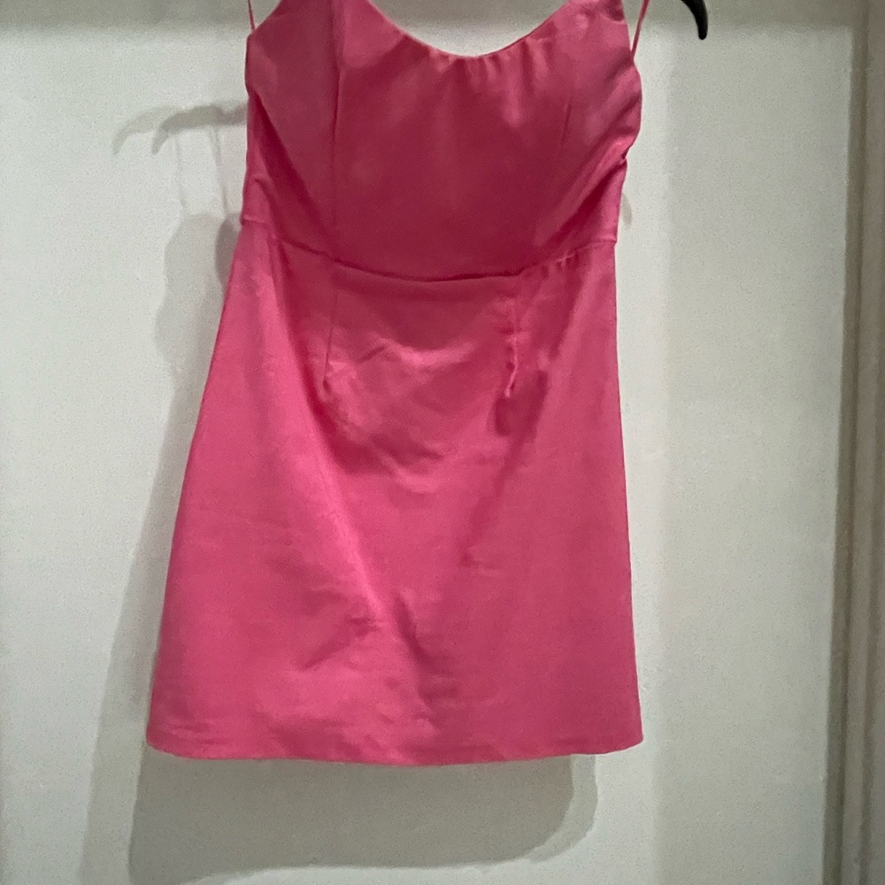 Superdown Vibrant Pink Mini Dress